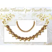 6x10mm Glass beads Hélios® by Puca® - Full Azzuro x10g