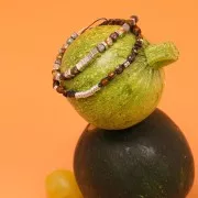 0.6mm Flat waxed polyester thread - Slam Cord for micro macramé - Pink x100m