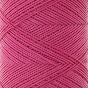 0.6mm Flat waxed polyester thread - Slam Cord for micro macramé - Fuchsia x100m