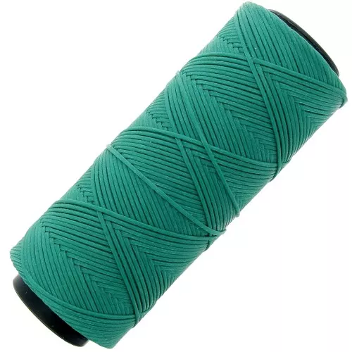 1mm polyester waxed thread spool for micro macramé - Veraman x100m