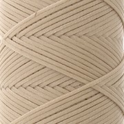 1mm polyester waxed thread spool for micro macramé - Sable x100m