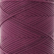 1mm polyester waxed thread spool for micro macramé - Magenta x100m