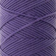 1mm polyester waxed thread spool for micro macramé - Amethyst x100m