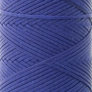 1mm polyester waxed thread spool for micro macramé - Royal Blue x100m