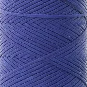 1mm polyester waxed thread spool for micro macramé - Royal Blue x100m
