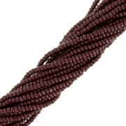 Preciosa 11/0 Charlotte cut seed beads - Opaque Chocolate x20g|raw }}