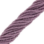 Preciosa 11/0 Charlotte cut seed beads - Opaque Lilac x20g