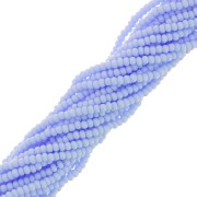 Preciosa 11/0 Charlotte cut seed beads - Opaque Bleu Pastel x20g