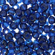 Preciosa 11/0 Charlotte cut seed beads - Dark Aquamarine x20g