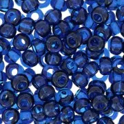 Preciosa 11/0 Charlotte cut seed beads - Dark Aquamarine x20g