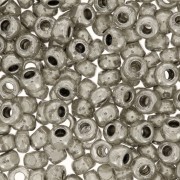 Preciosa 11/0 Charlotte cut seed beads - Dark Grey Metallic x20g