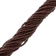 Preciosa 13/0 Charlotte cut seed beads - Opaque Chocolate x10g|raw }}