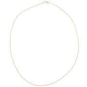 1.2mm Curb mesh necklace - Gold filled x46cm