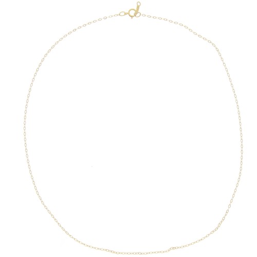 1.5mm cable mesh choker - Gold filled x46cm