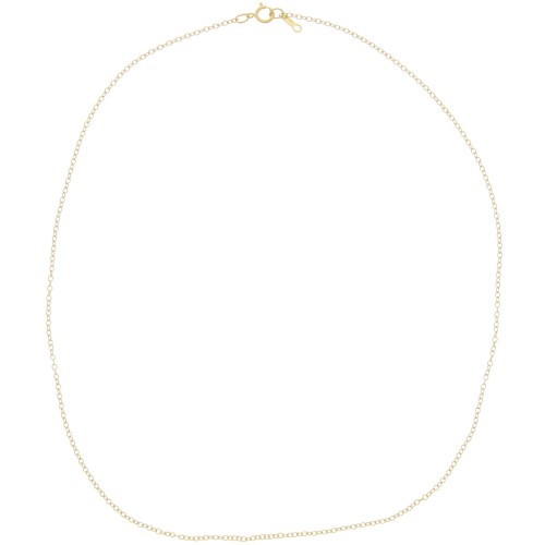 1.6mm cable mesh choker - Gold filled x46cm