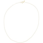 1.4mm Fancy mesh choker - Gold filled x41cm