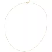 1.4mm Fancy mesh choker - Gold filled x41cm