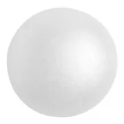 25mm Glass round cabochon by Puca® - Pastel White x1