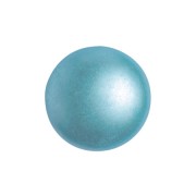 14mm Round glass cabochon by Puca® - Pastel Aqua x1
