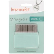 ImpressArt stamps Set - 3mm - Uppercase Alphabet BRIDGETTE x27
