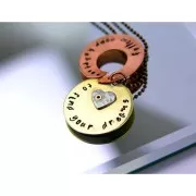 ImpressArt stamps Set - 3mm - Uppercase Alphabet BRIDGETTE x27