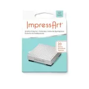 ImpressArt 20 small self-adhesive scratch protectors for punches x1