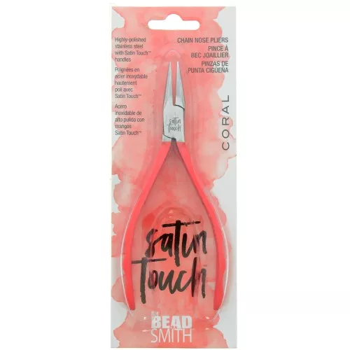 Flat nose pliers - Satin Touch Coral x1