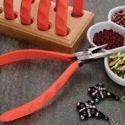 Flat nose pliers - Satin Touch Coral x1