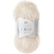 Creative Bubble Print - Crochet yarn for Tawashi Sponge - Cream x50g|raw }}
