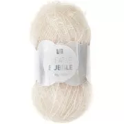 Creative Bubble Print - Crochet yarn for Tawashi Sponge - Cream x50g