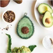 Creative Bubble Print - Crochet yarn for Tawashi Sponge - Foliole x50g