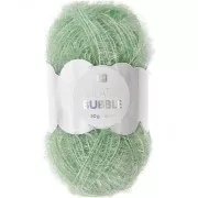Creative Bubble Print - Crochet yarn for Tawashi Sponge - cabbage x50g
