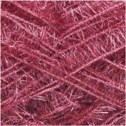 Creative Bubble Print - Crochet yarn for Tawashi Sponge - red beetroot x50g