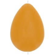 37x26mm Flat resin drop bead - Mustard x1