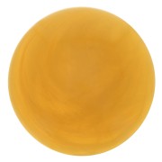 Round translucent resin cabochon 12 mm - Honey yellow marbled x1|raw }}