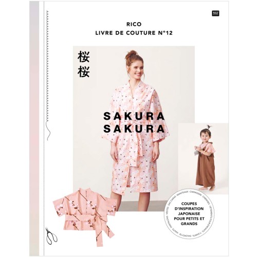 Le petit livre de couture de Rico n°12 - Sakura Sakura IN FRENCH x1