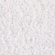 Miyuki 15/0 Seed beads 471 - White Pearl AB, 100 g