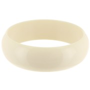 68mm thick opaque resin band - Unbleached x1
