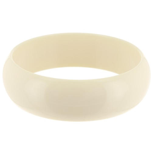68mm thick opaque resin band - Unbleached x1