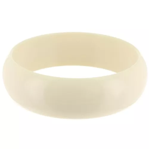 68mm thick opaque resin band - Unbleached x1