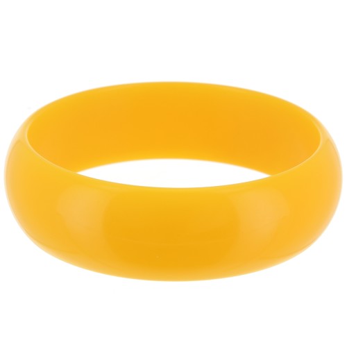 68mm thick opaque resin band - Dark Yellow x1