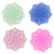 Gift - Resin flower cabochons 13 mm - Random colors and sizes x2|raw }}