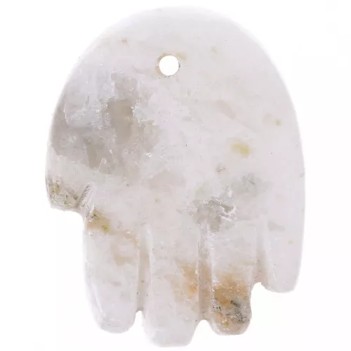 20.5x15mm Hand pendant in gemstone - Moonstone x1