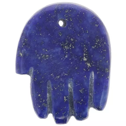 20.5x15mm Hand pendant in gemstone - Lapis lazuli x1