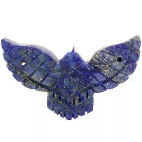 42x24mm Eagle Gemstone spacer - Lapis lazuli x1