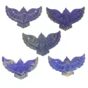 42x24mm Eagle Gemstone spacer - Lapis lazuli x1