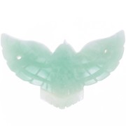 42x24mm Eagle Gemstone spacer - Amazonite x1
