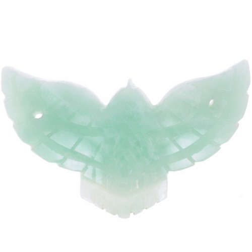 42x24mm Eagle Gemstone spacer - Amazonite x1