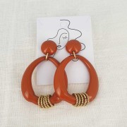 6x5cm Set of 20 jewellery holder cards Earrings and necklaces Women's pattern x1