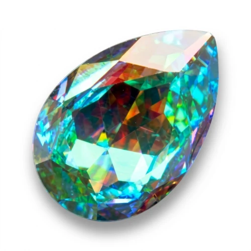 PureCrystal 4327 Pear Fancy Stone 30x20mm Crystal AB